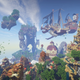 Illustration for article titled Spectacular Builds From Minecraft's "Floating Island" Contest